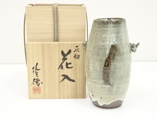 灰釉花入 灰釉花入002 | utuwanoyukue